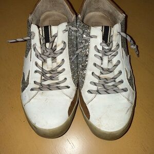 Shushop Women's Glitter Sneakers